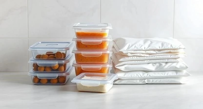 Как правильно упаковывать продукты для заморозки
