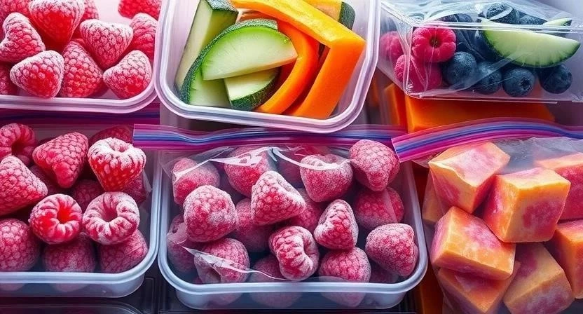 Как правильно упаковывать продукты для заморозки