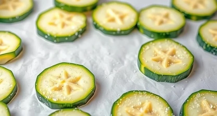 Как заморозить кабачки кружочками