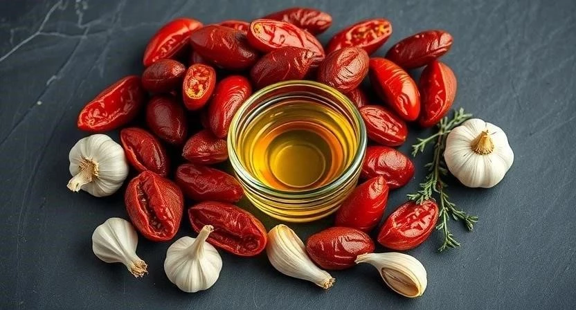 Вяленые томаты в масле: способ приготовления и хранения