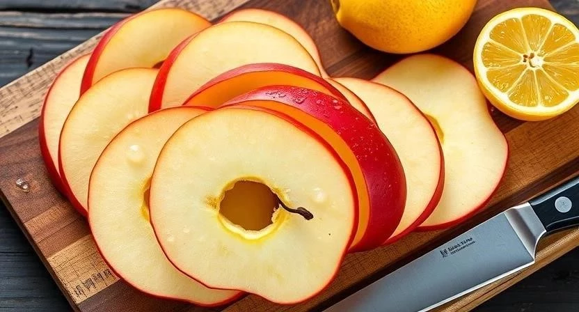 Сушка яблок кольцами в домашних условиях