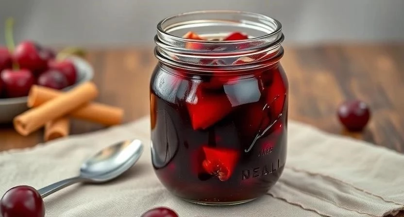 Вишня с корицей