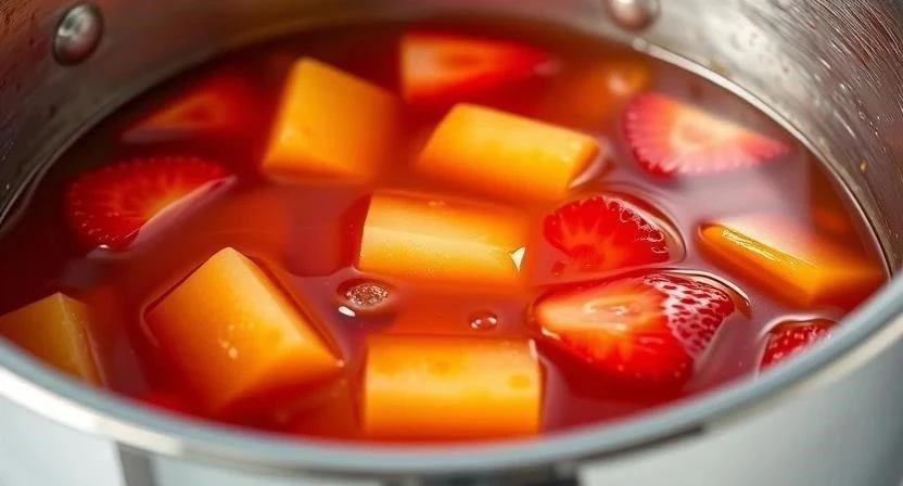 Варенье из клубники с ананасом