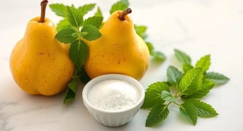 Рецепт домашнего компота из груш с мятой