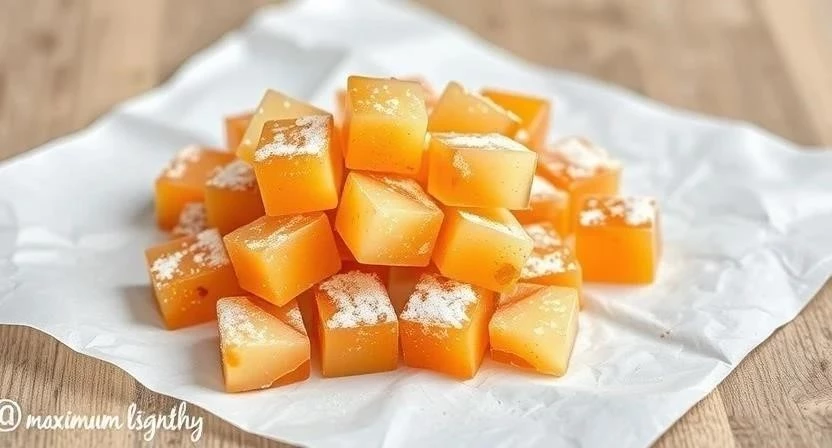 Рецепт домашних цукатов из груши с лимоном