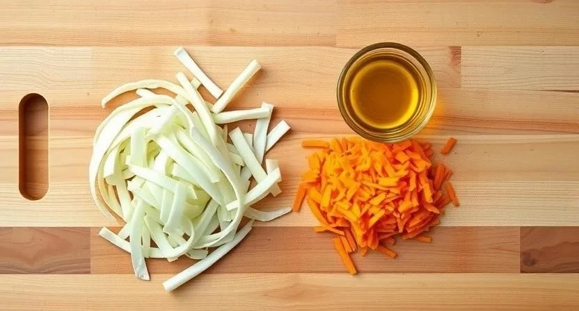 Капуста с морковью в масле на зиму