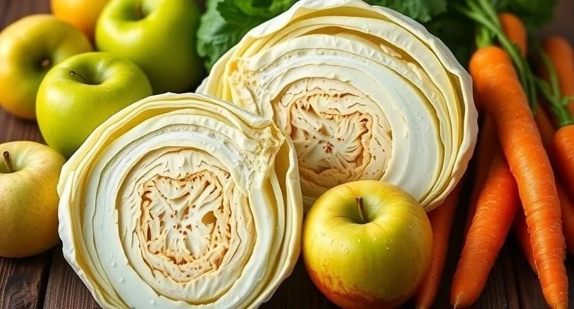 Рецепт квашеной капусты с яблоками