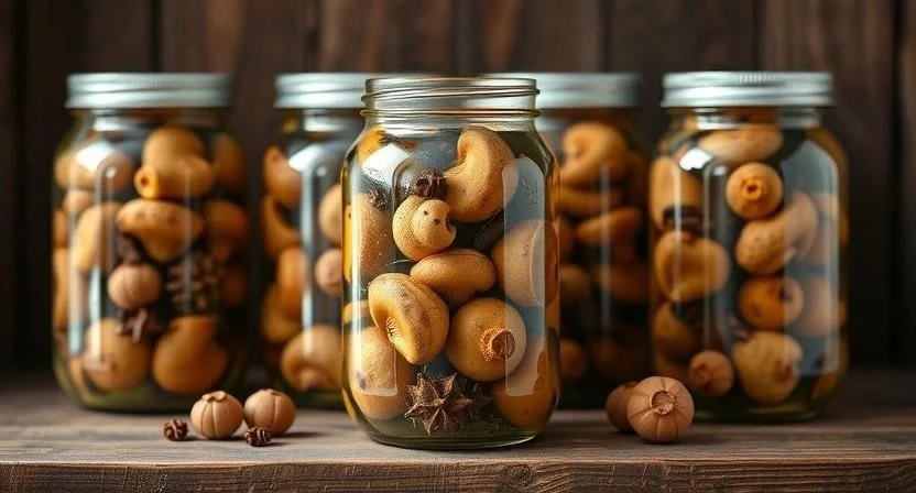 Маринованные грибы на зиму
