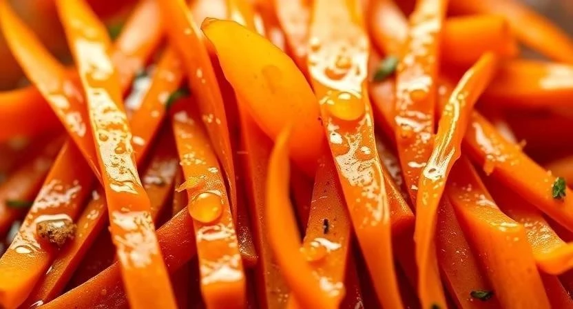 Морковь с куркумой по-корейски