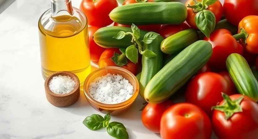 Методика приготовления овощного салата