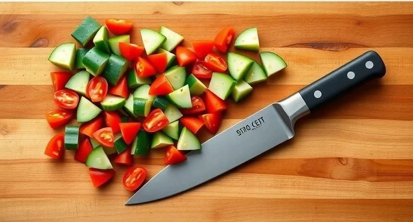 Методика приготовления овощного салата