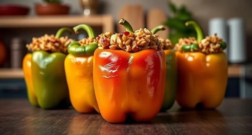 Фаршированный перец на зиму