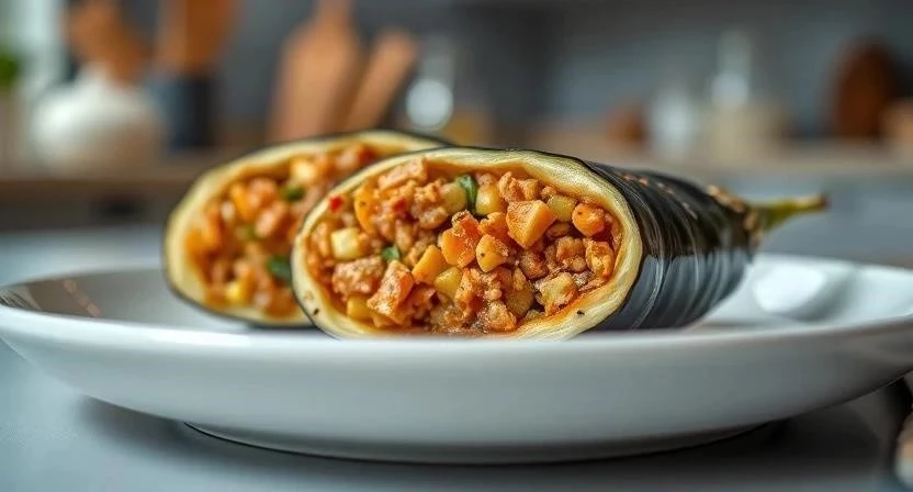 Фаршированные баклажаны для консервации