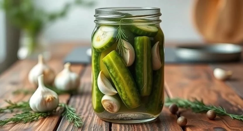 Рецепт хрустящих маринованных огурцов на зиму