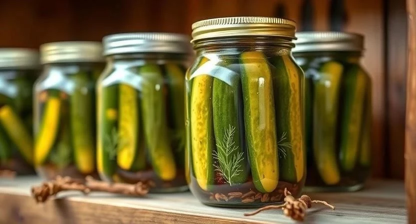 Рецепт хрустящих маринованных огурцов на зиму