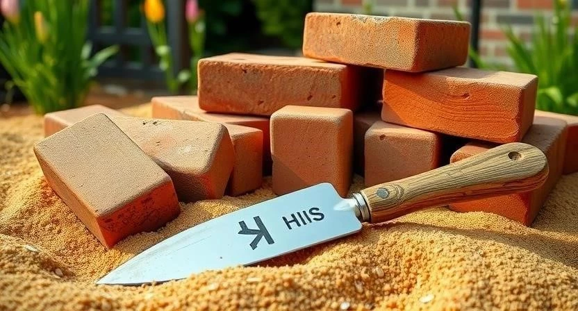 Реставрация садовых дорожек из старого кирпича