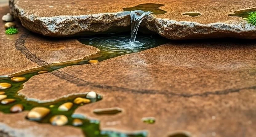 Как построить каскадный водопад своими руками