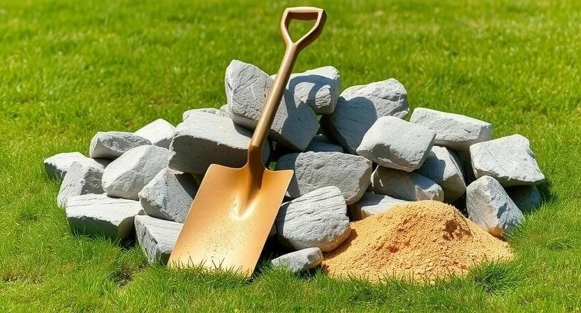 Как построить костровище из натурального камня своими руками