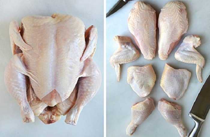 Как разделать курицу на части: общие рекомендации по разделку курицы