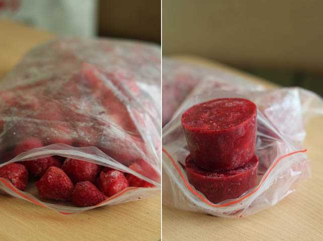 Как заморозить ягоды на зиму в морозилке