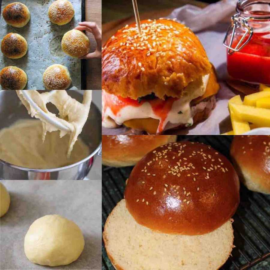 Существует несколько рецептов, как испечь булочки для гамбургеров Также в материале есть полный способ приготовления современного бургера