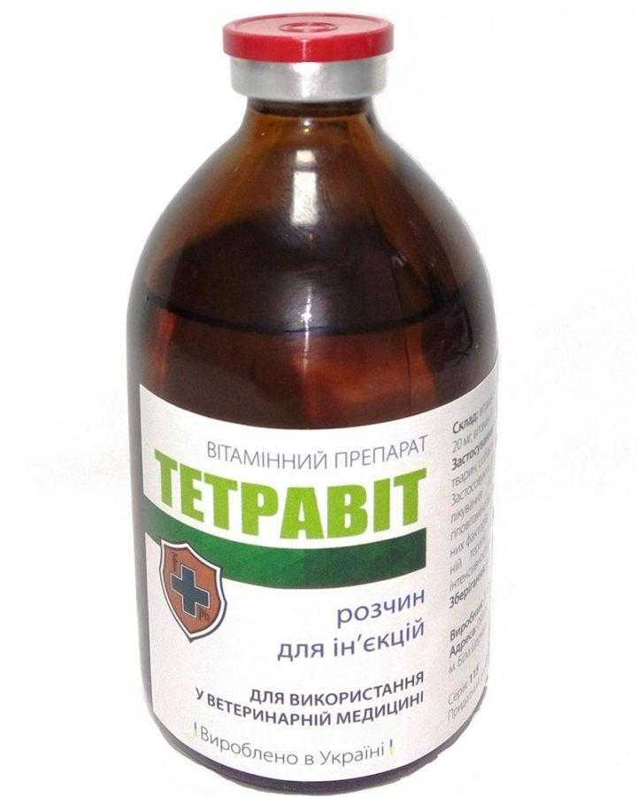 Тетравит (витамины) для животных | отзывы о применении препаратов для животных от ветеринаров и заводчиков