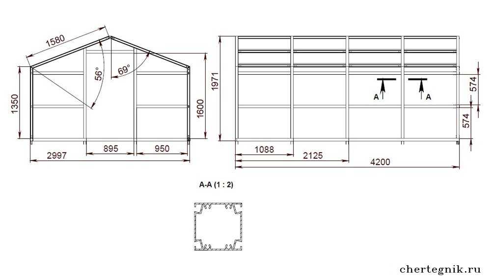 Пристенная теплица: с односкатной крышей своими руками, фото, инструкция, схема постройки, материалы, монтаж конструкции